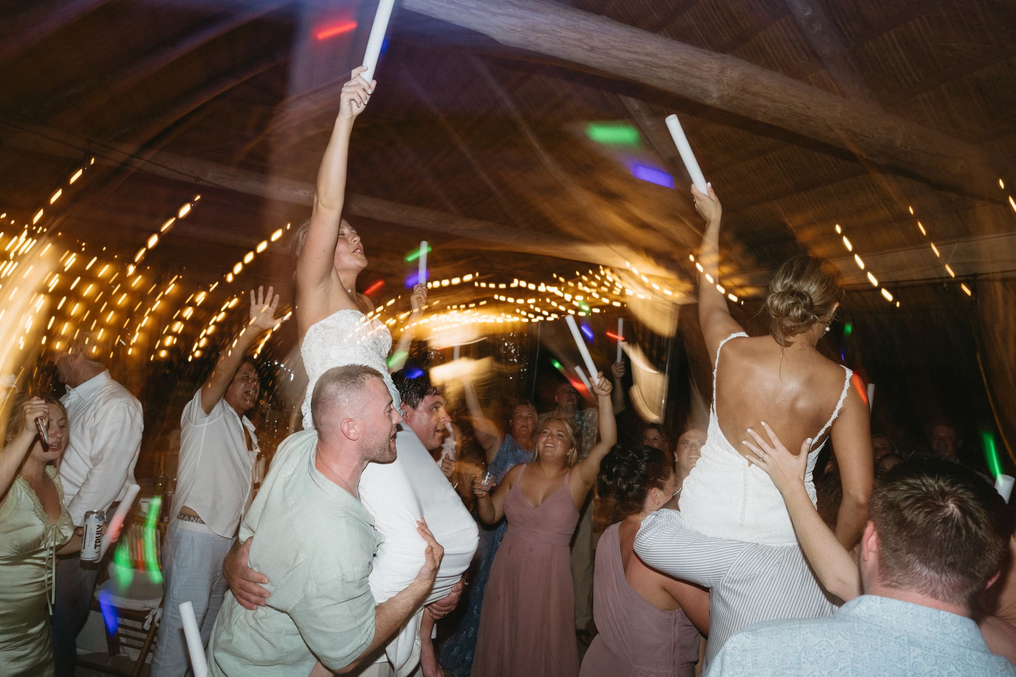 Sparkler exit at a Modern Era Weddings celebration
